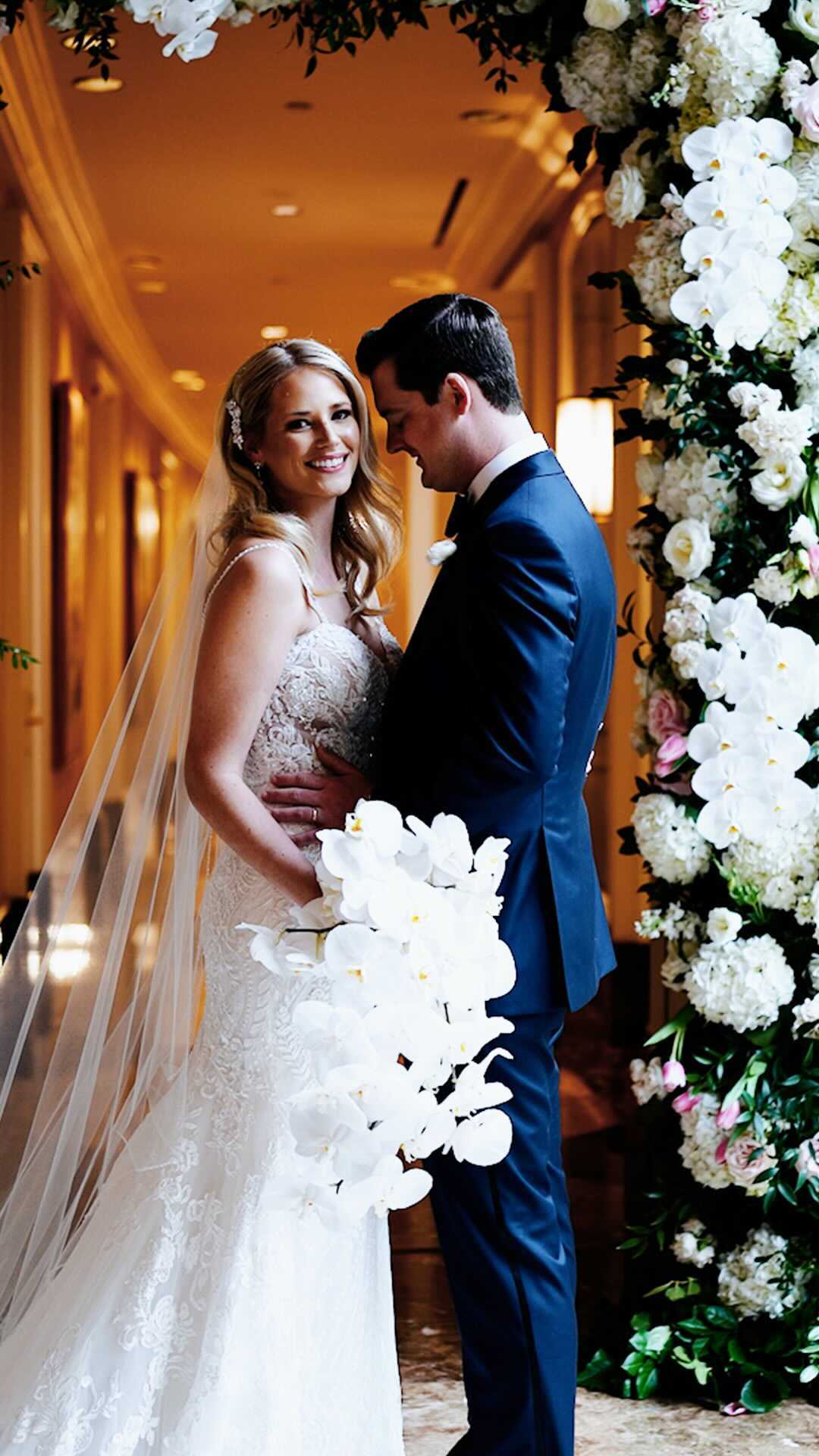 Wow! We were all stunned with the joyous love and beauty on display for @lauren_crow_2 & @mccrow44’s incredible wedding weekend. Can’t stop watching this over and over! 

Venue: Hotel Crescent Court, Dallas, TX @mycrescentwedding 
Date: May 1st, 2021
Planner: Park Cities Events @parkcitiesevents 
Florist: Branching Out Floral @branchingoutevents 
Hair/Makeup: Maitee Miles @maiteemiles 
Photographer: Carter Rose @carterrose 
Videographer: BSR Wedding Films @bsrweddingfilms 
Band: Jordan Kahn Orchestra @jordankahnorchestra 
Officiant: Matthew Ruffner @thisismatthewruffner 
Cake: Fancy cakes by Lauren @fancycakesbylauren 
Groom's Cake: Sugar Bee Sweets @sugarbeesweets 
Signage: Artifacture @artifacturestudios 
Rentals: Perch Decor @percheventdecor 
Lighting: Absolute Lighting @absolutelighting 
Linens and Tableware: Bella Acento @bellaacento 
Floor: Center Stage @centerstage_floors 
Exit Car: DFW Vintage Cars @dfwvintagecars 

Music licensed with @musicbed @bythecoastmusic 

#weddingppanner #dallasweddings #bsrweddingfilms #dallasweddingvideographer #dallasweddingvenue #luxurywedding #dfwweddings #crescentwedding #dallasweddingphotographer #weddinginspiration